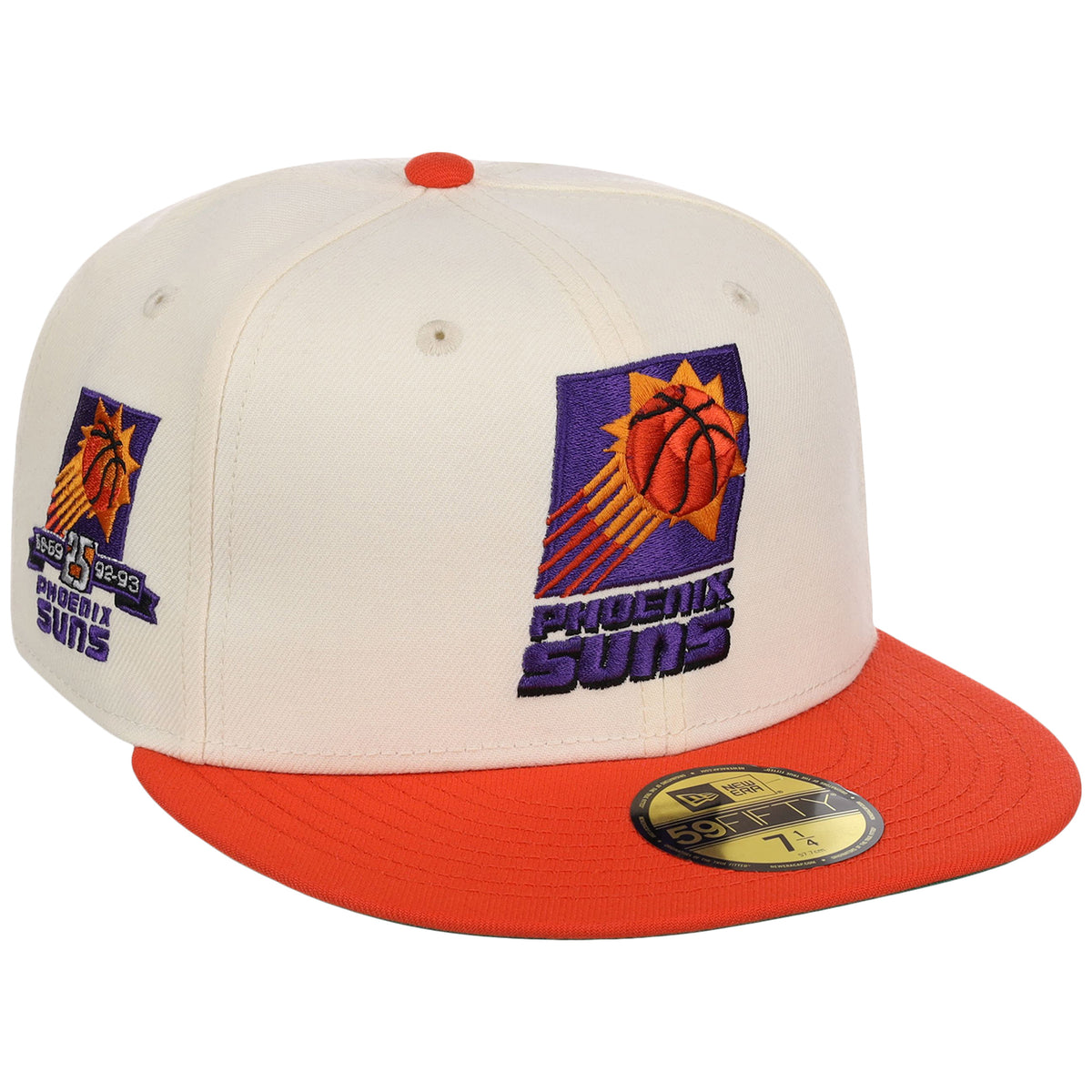 Phoenix Suns NBA Chrome OTC New Era 59FIFTY (Chrome/Orange)