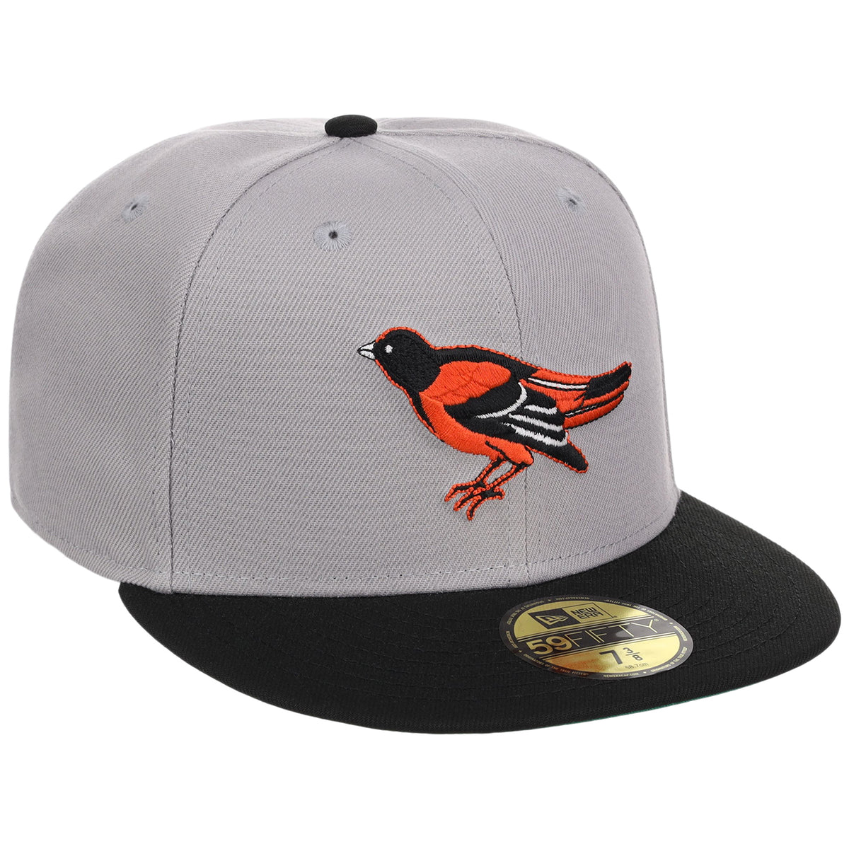 Baltimore Orioles MLB Cooperstown Authentic Collection New Era 59FIFTY (Gray/Black)