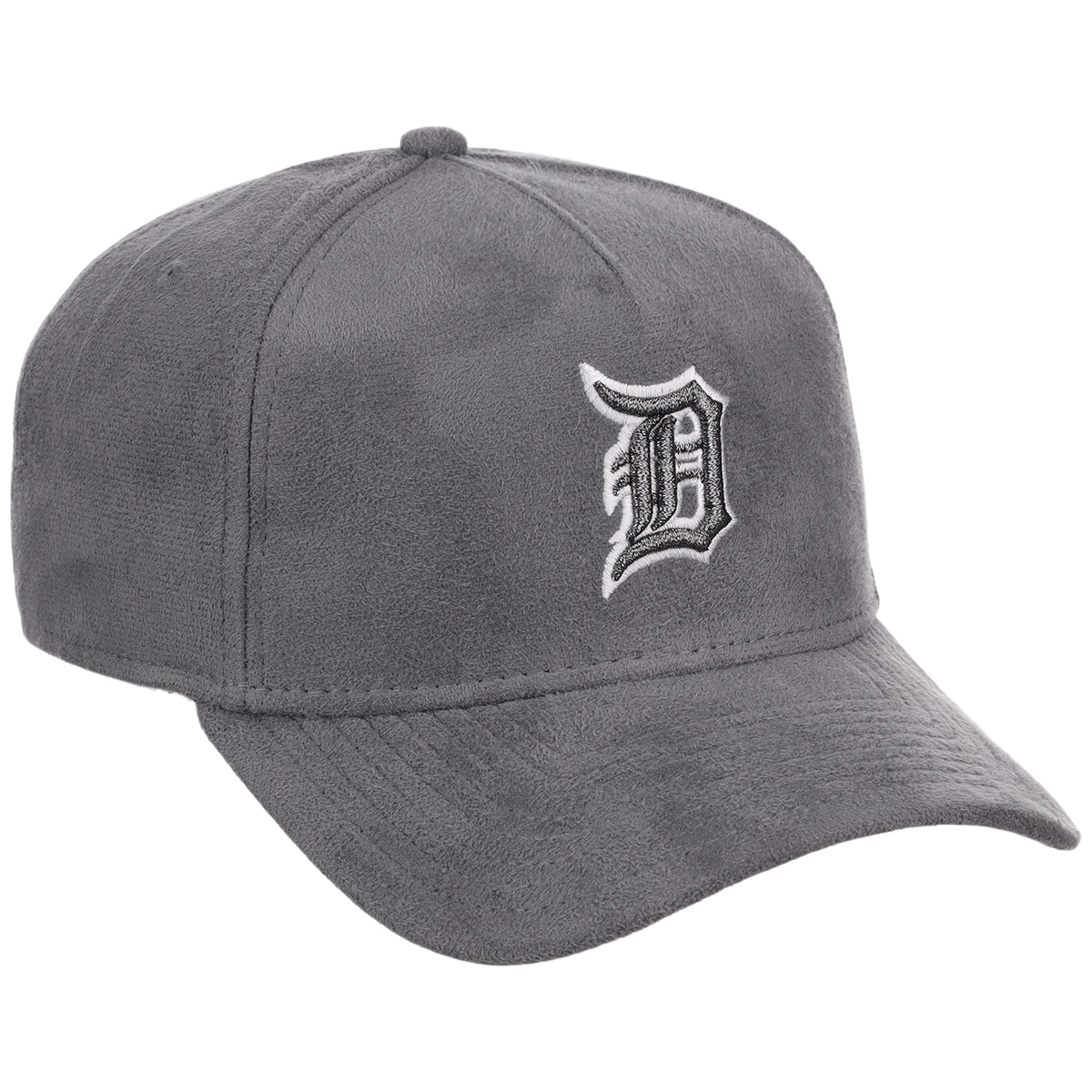 Detroit Tigers MLB Gray x Suede FASHION CORE New Era 9FORTY A-Frame