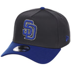 San Diego Padres MLB Graphite x Royal FASHION CORE New Era 9FORTY A-Frame