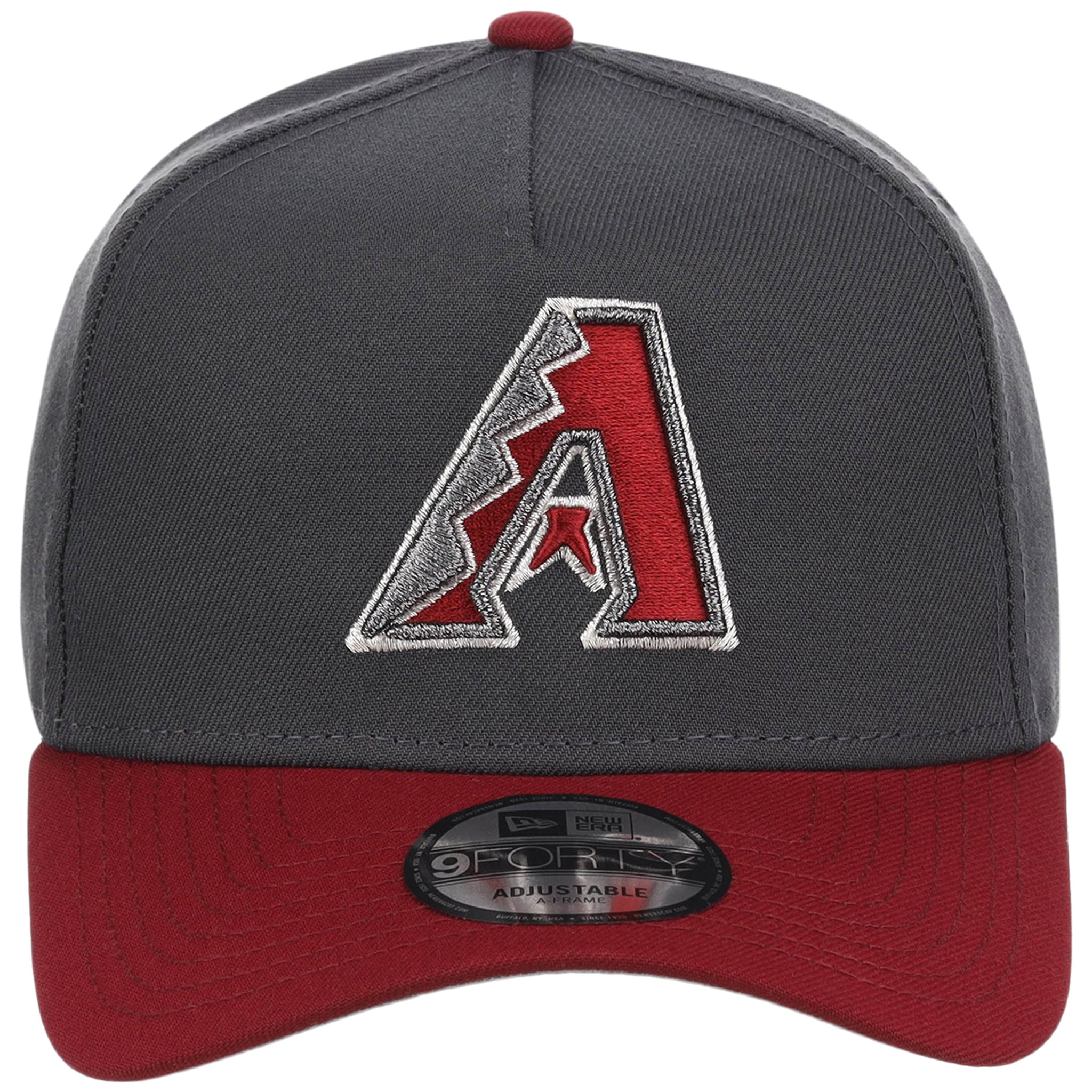 Arizona Diamondbacks MLB Graphite x Cardinal FASHION CORE New Era 9FORTY A-Frame