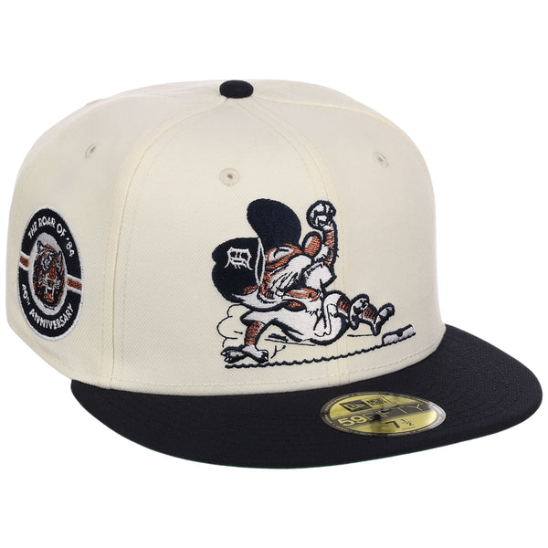 New Era Detroit Tigers 59FIFTY キャップ Detroit Tigers Friday Flux New Era 59FIFTY (Chrome/Navy) – LidsHatDrop