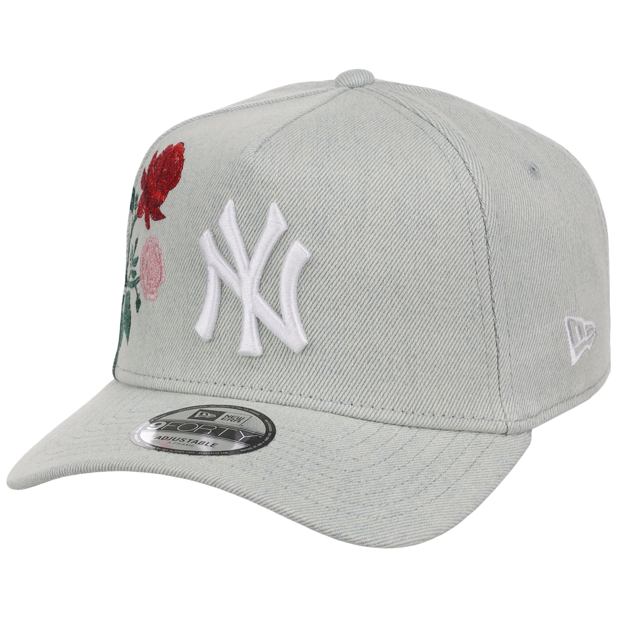 New York Yankees MLB Denim Flower New Era 9FORTY
