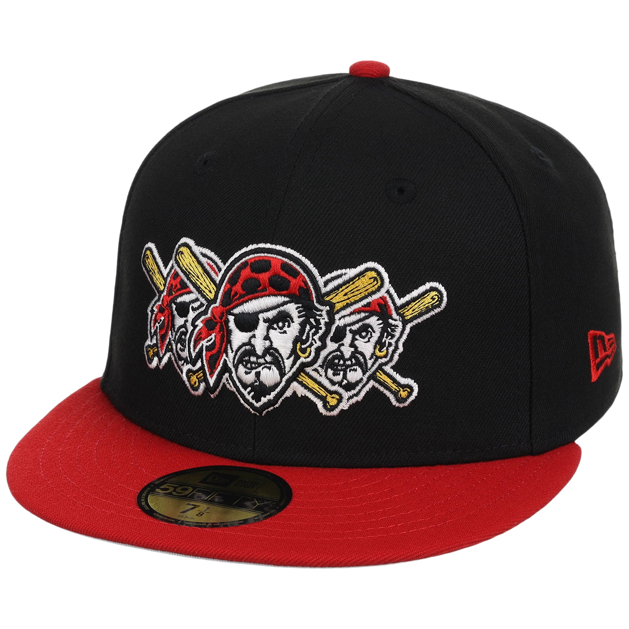 Pittsburgh Pirates MLB x John Geiger 'Misplaced Series' 2.0 New Era 59FIFTY (Black/Red)