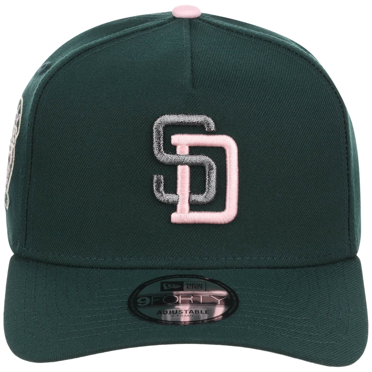 San Diego Padres MLB Emerald Bloom New Era 9FORTY A-Frame