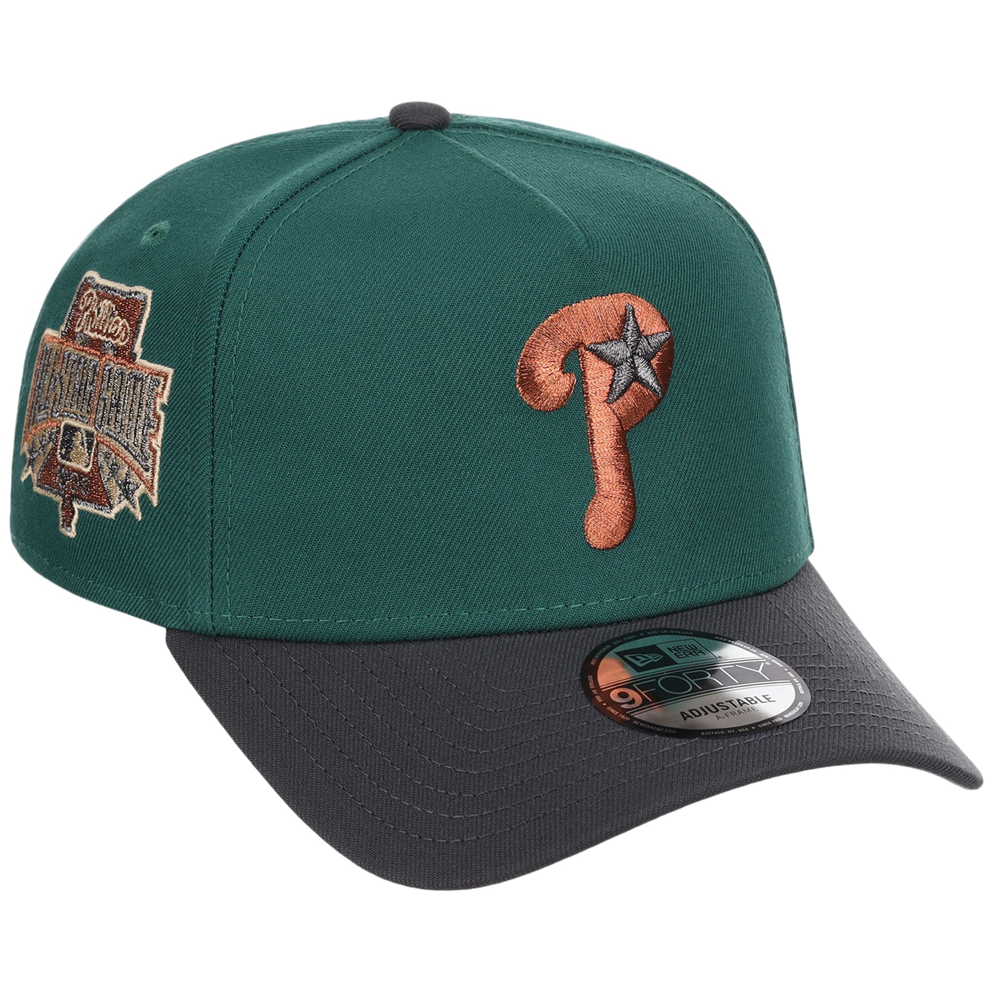 Philadelphia Phillies MLB Emerald Graphite New Era 9FORTY