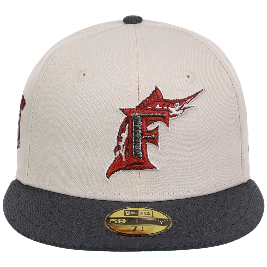 Florida Marlins MLB Cream x Graphite New Era 59FIFTY – 5