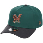 Milwaukee Brewers MLB Emerald Graphite New Era 9FORTY