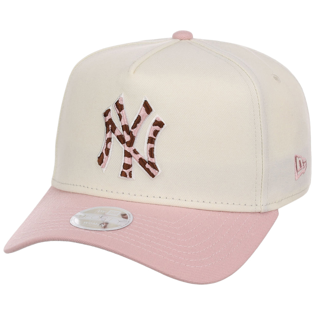 New York Yankees Cheetah Women's New Era 9FORTY A-Frame
