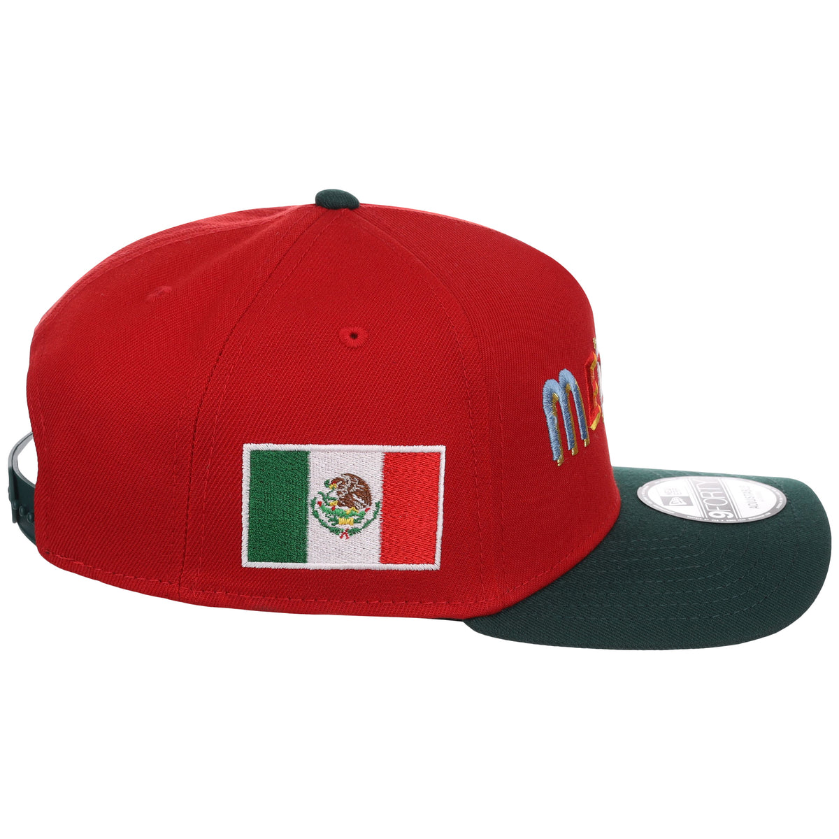 Mexico Independence Day - Crown the Country New Era 9FORTY (Red/Dark Green)