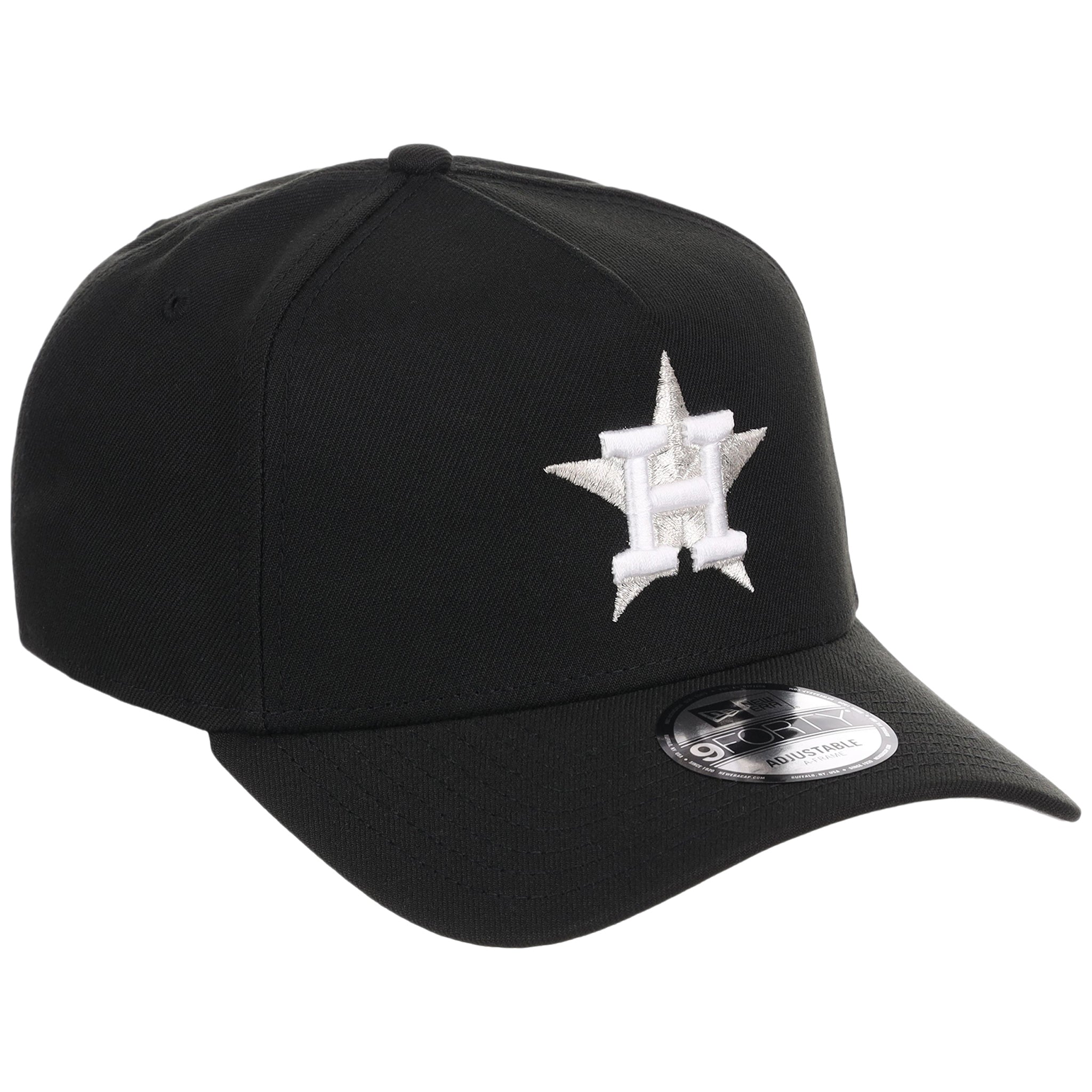 Houston Astros MLB Black x White FASHION CORE New Era 9FORTY A-Frame