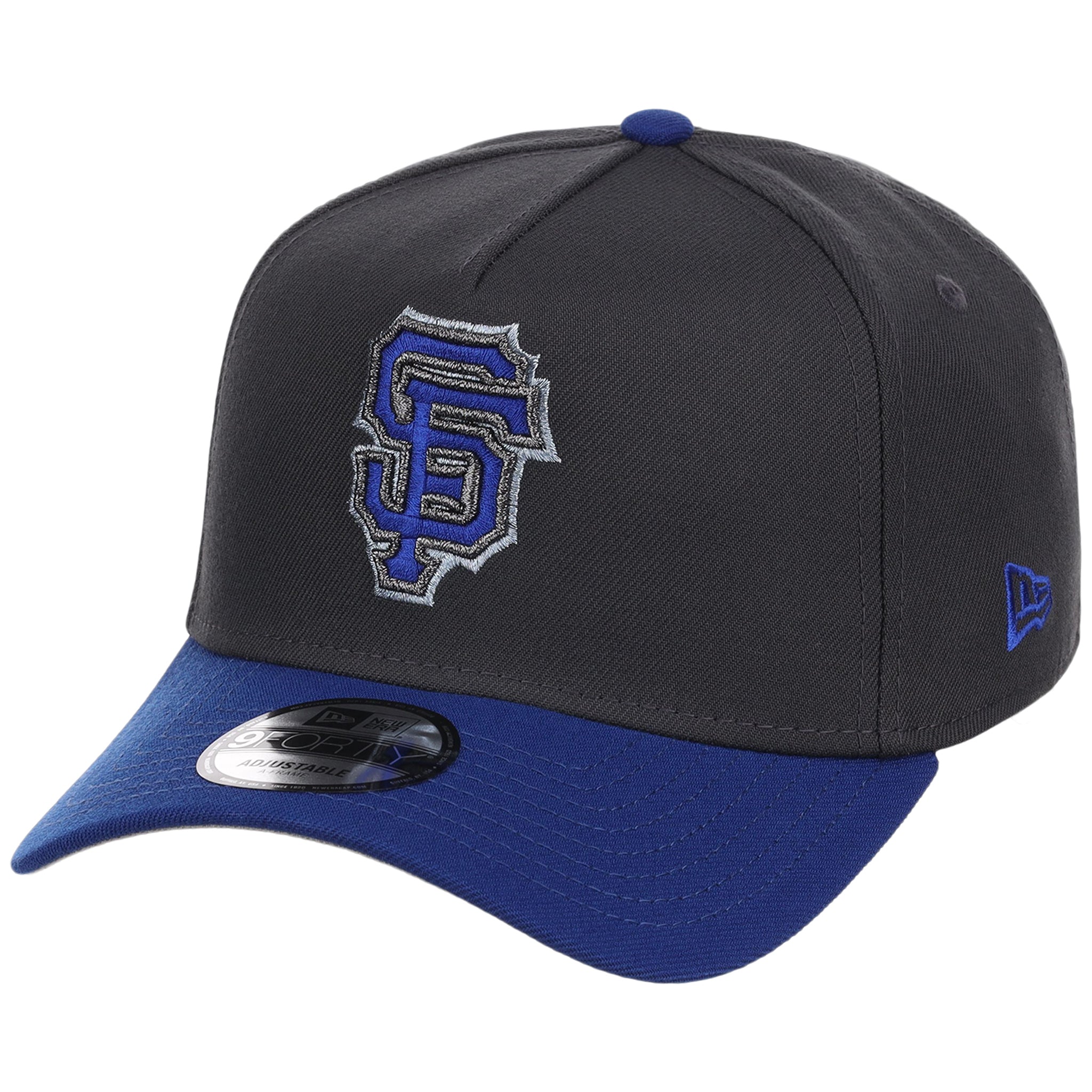 San Francisco Giants MLB Graphite x Royal FASHION CORE New Era 9FORTY A-Frame