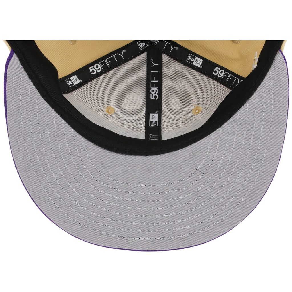 Houston Texans Side A: Track One New Era 59FIFTY (Gold/Purple)