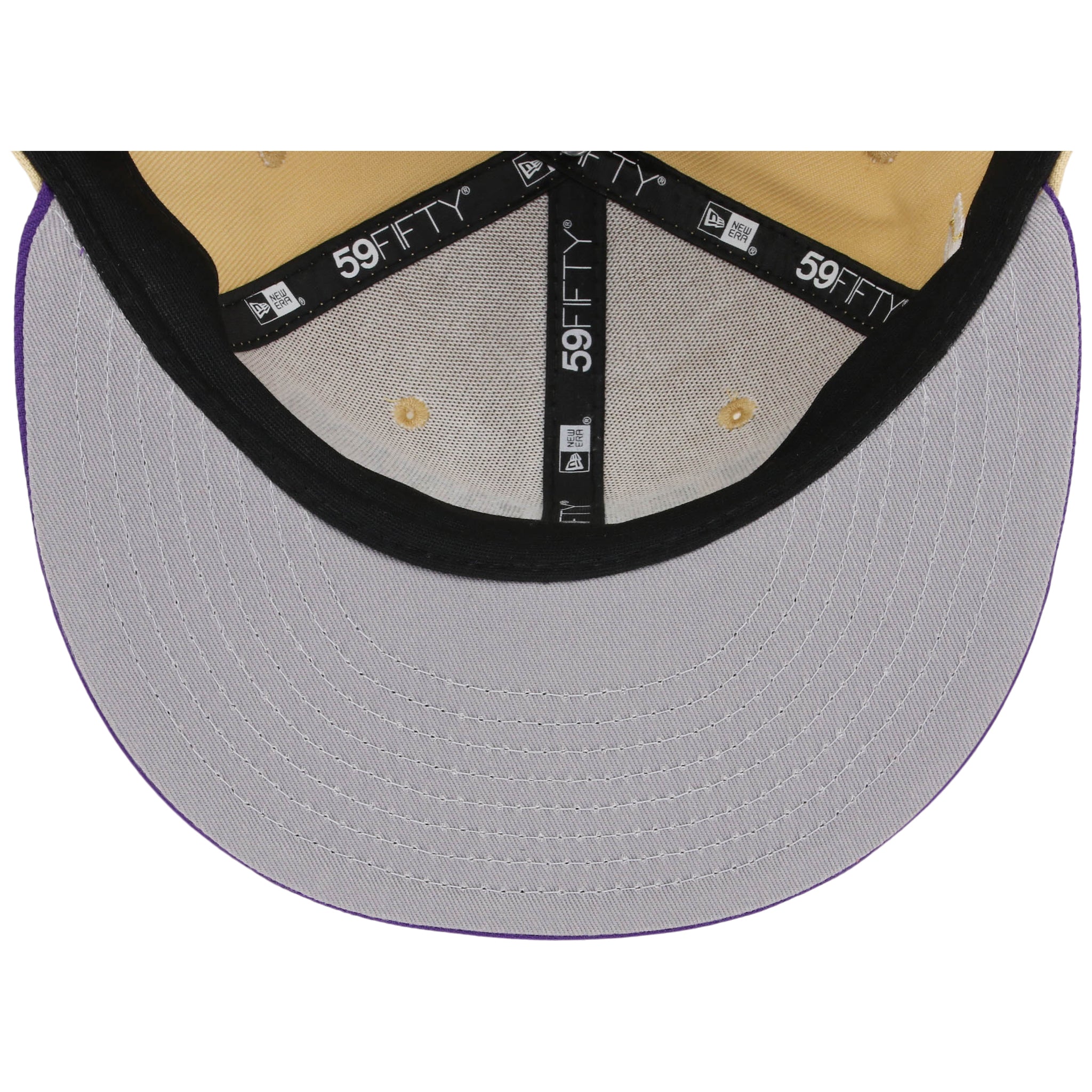 Houston Texans Side A: Track One New Era 59FIFTY (Gold/Purple)