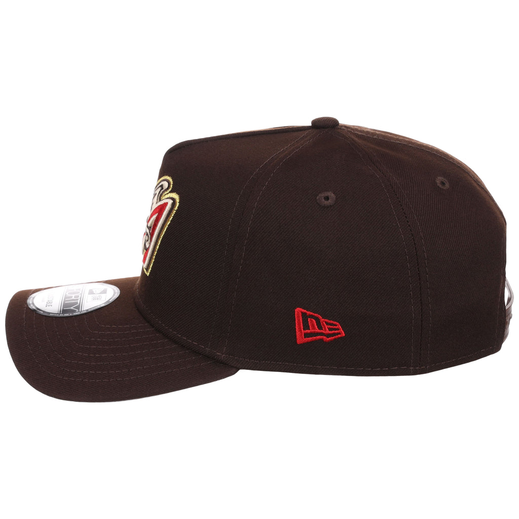 Anaheim Angels MLB Burnt Wood FASHION CORE New Era 9FORTY A-Frame