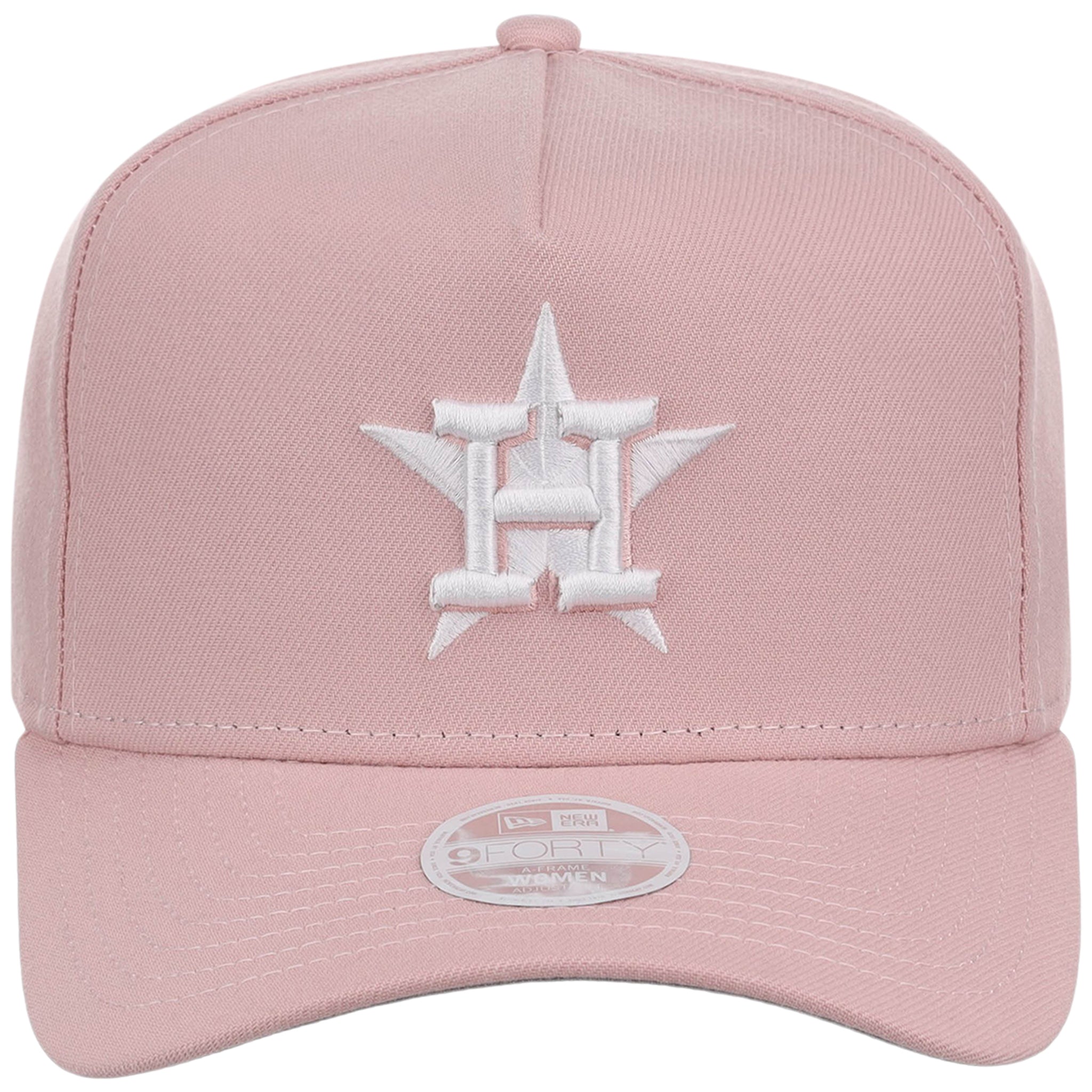 Houston Astros Women's New Era 9FORTY Pink A-Frame