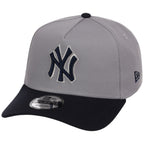 New York Yankees MLB Gray OTC FASHION CORE New Era 9FORTY A-Frame
