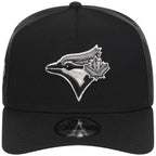 Toronto Blue Jays MLB Liquid Titanium New Era 9FORTY A-Frame