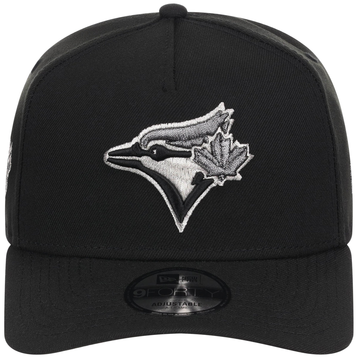 Toronto Blue Jays MLB Liquid Titanium New Era 9FORTY A-Frame