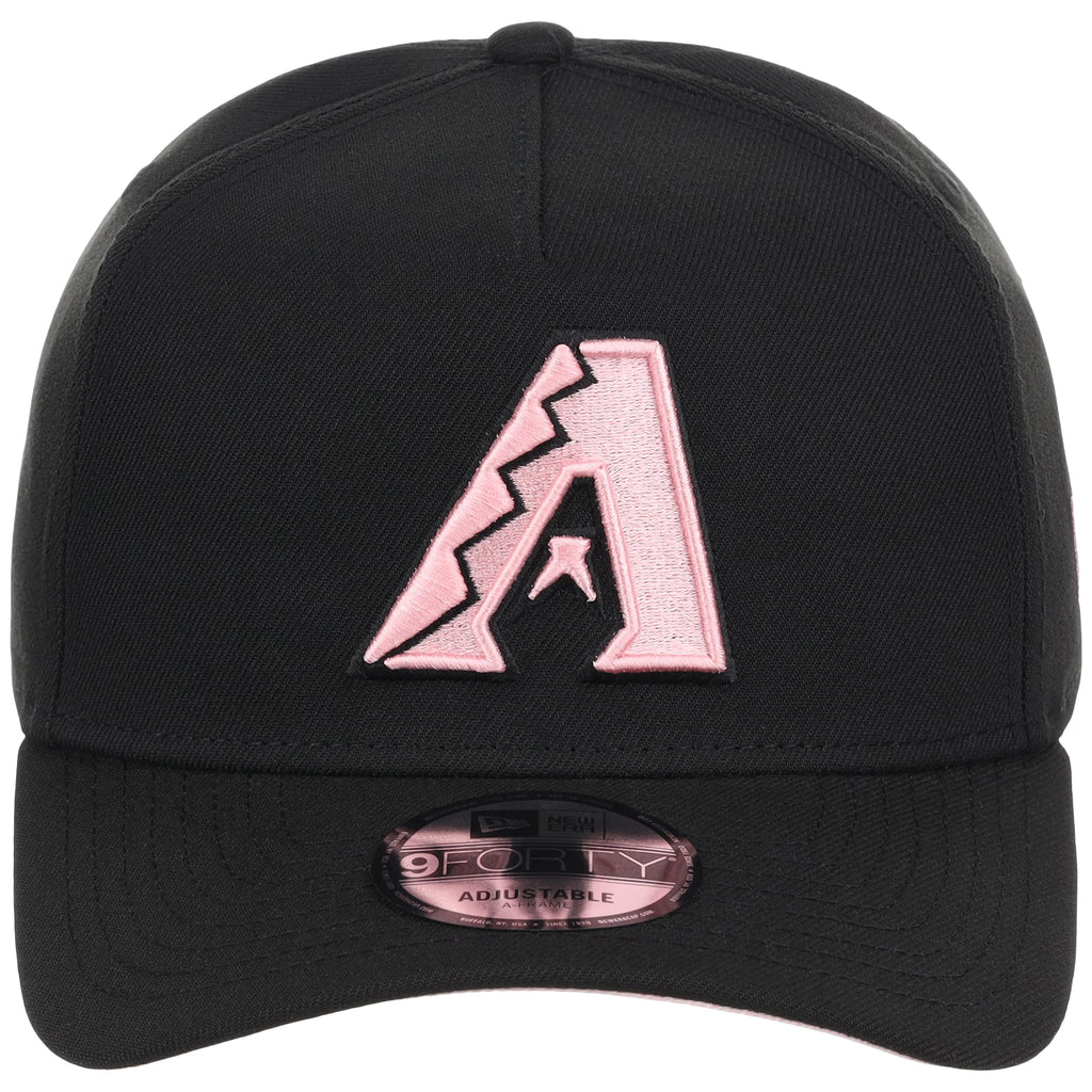 Arizona Diamondbacks MLB Black x Pink FASHION CORE New Era 9FORTY A-Frame