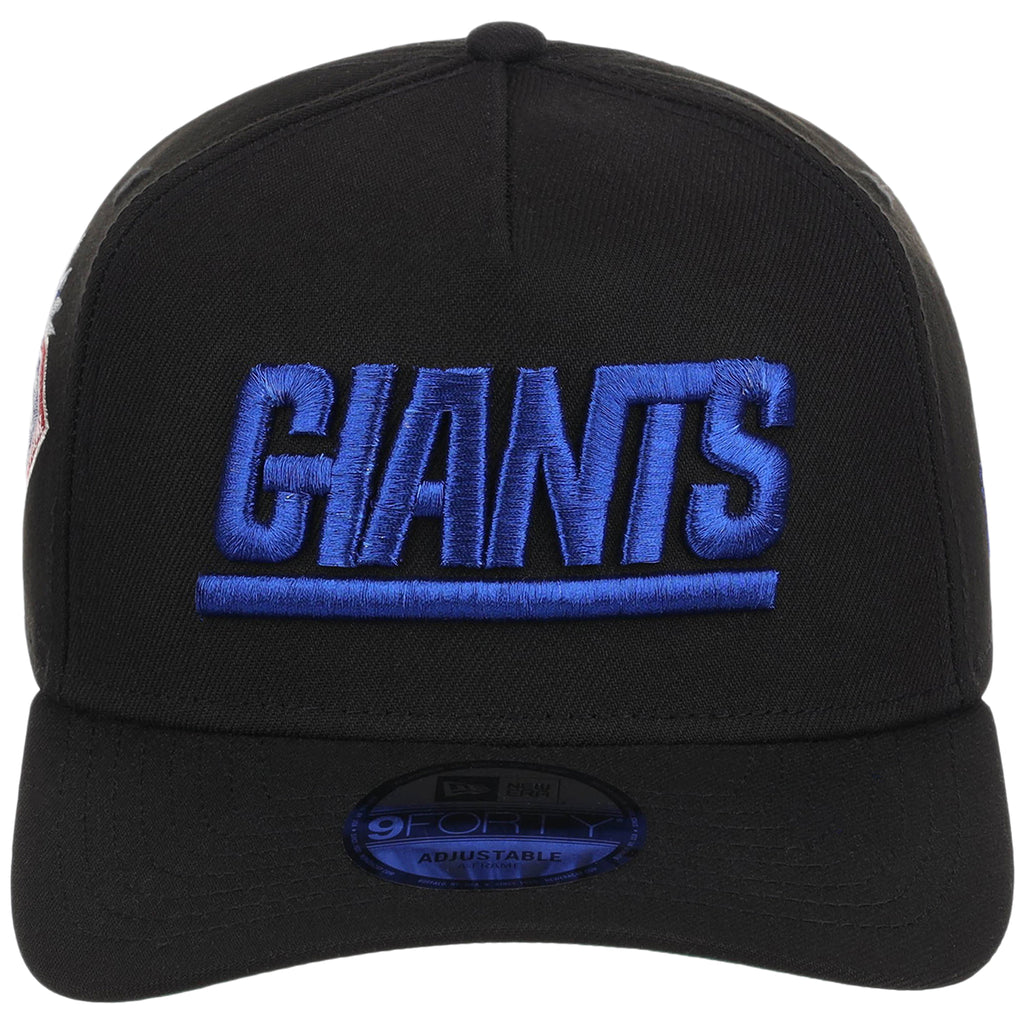 New York Giants NFL Black Dome New Era 9FORTY A-Frame