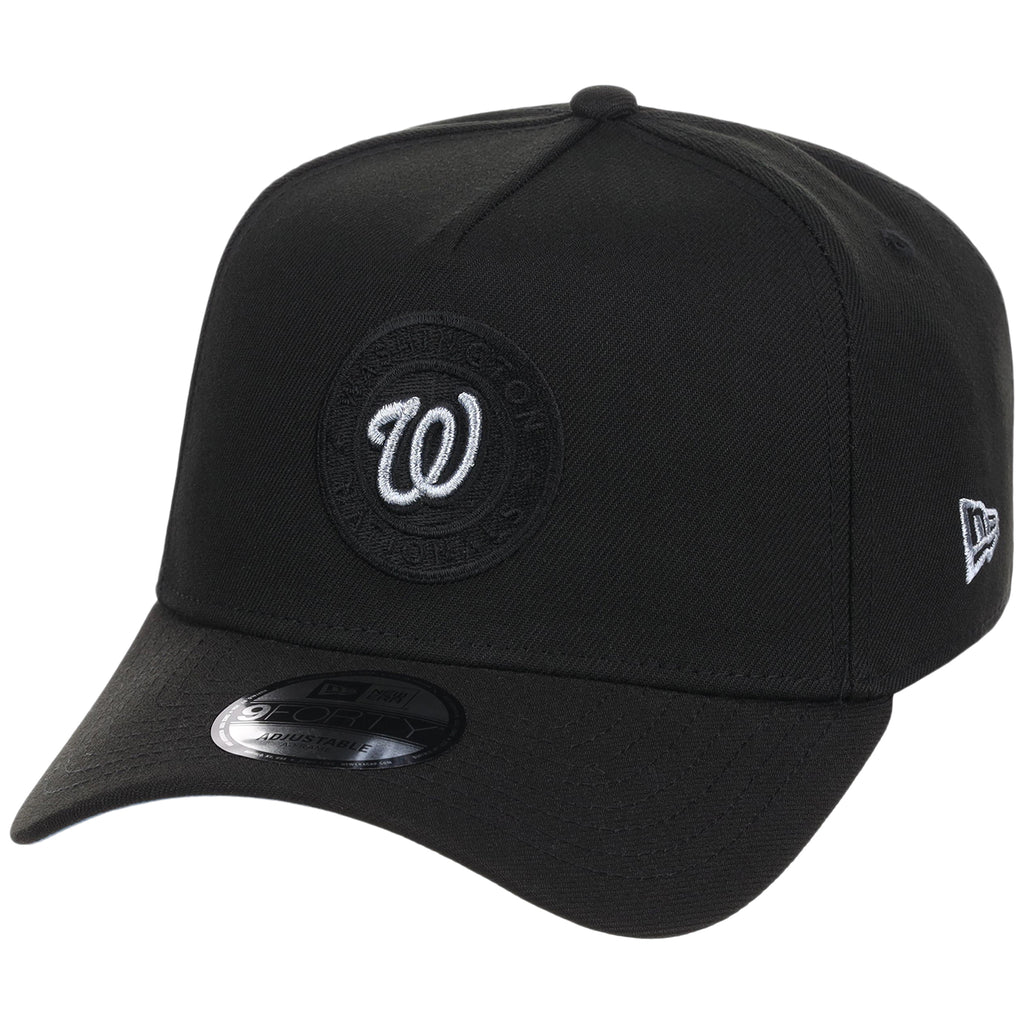 Washington Nationals MLB Black Sky FASHION CORE New Era 9FORTY A-Frame