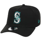 Seattle Mariners MLB Black Dome New Era 9FORTY A-Frame