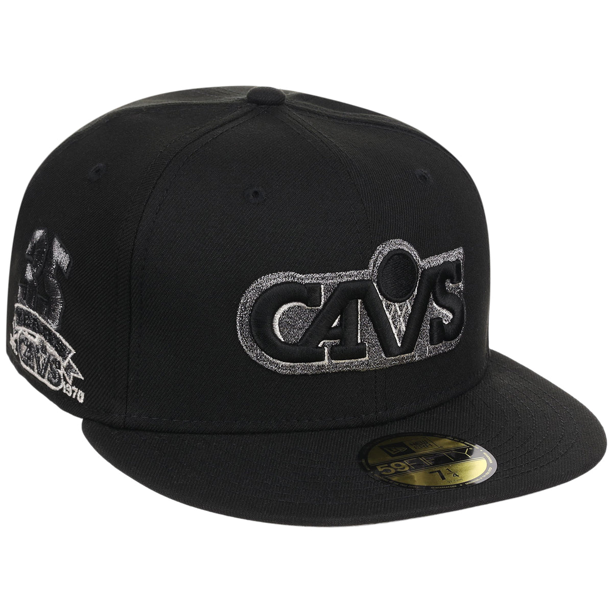 Cleveland Cavaliers NBA Liquid Titanium New Era 59FIFTY