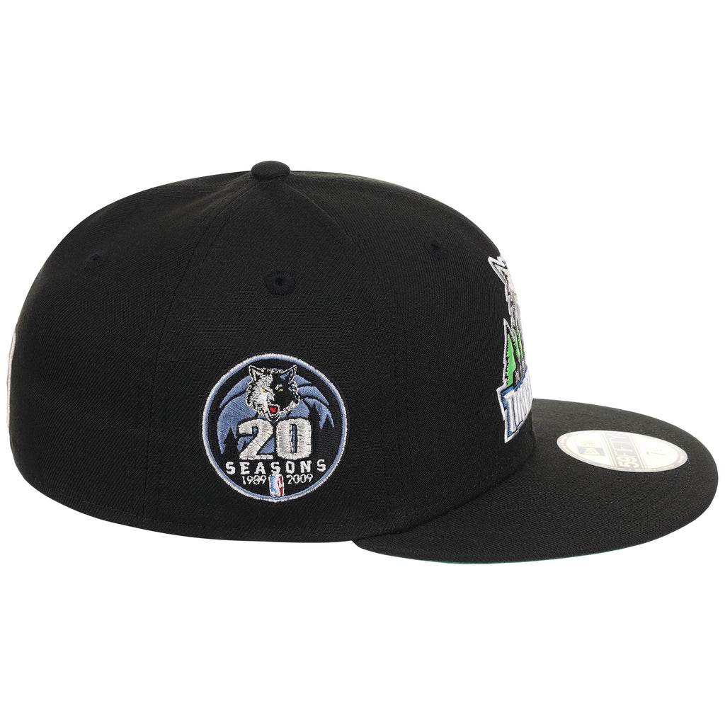 Minnesota Timberwolves NBA Black Dome New Era 59FIFTY