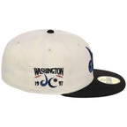 Washington Wizards NBA Chrome OTC New Era 59FIFTY (Chrome/Black)