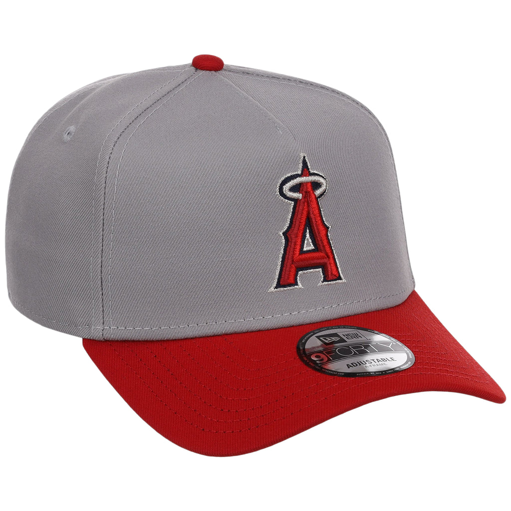 Anaheim Angels MLB Gray OTC FASHION CORE New Era 9FORTY A-Frame