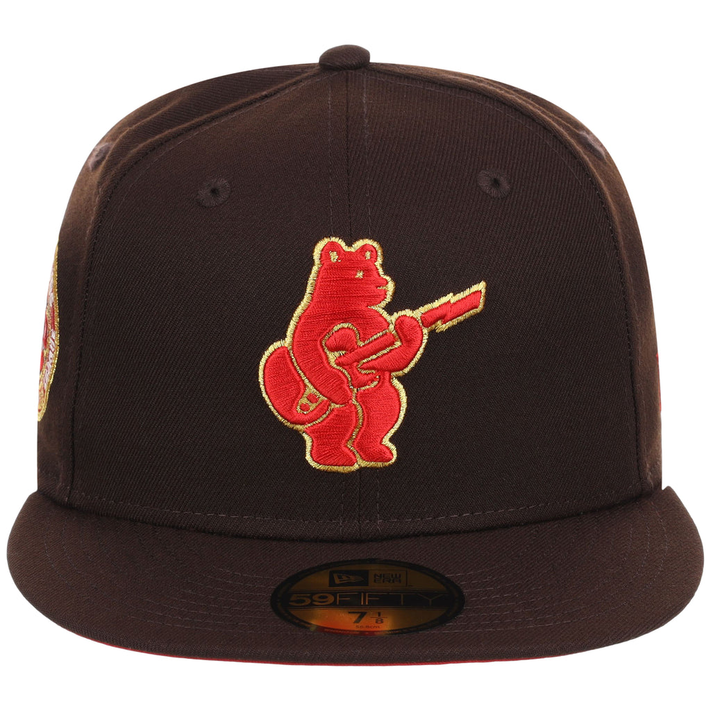 Chicago Cubs MLB Burnt Wood x Red New Era 59FIFTY – 5