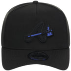 Atlanta Braves MLB Black x Royal FASHION CORE New Era 9FORTY A-Frame