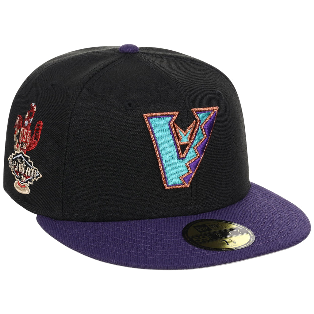 Arizona Diamondbacks MLB Flipmode 2.0 New Era 59FIFTY (Black/Purple/Gray)