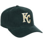 Kansas City Royals MLB Dark Green Cord FASHION CORE New Era 9FORTY A-Frame