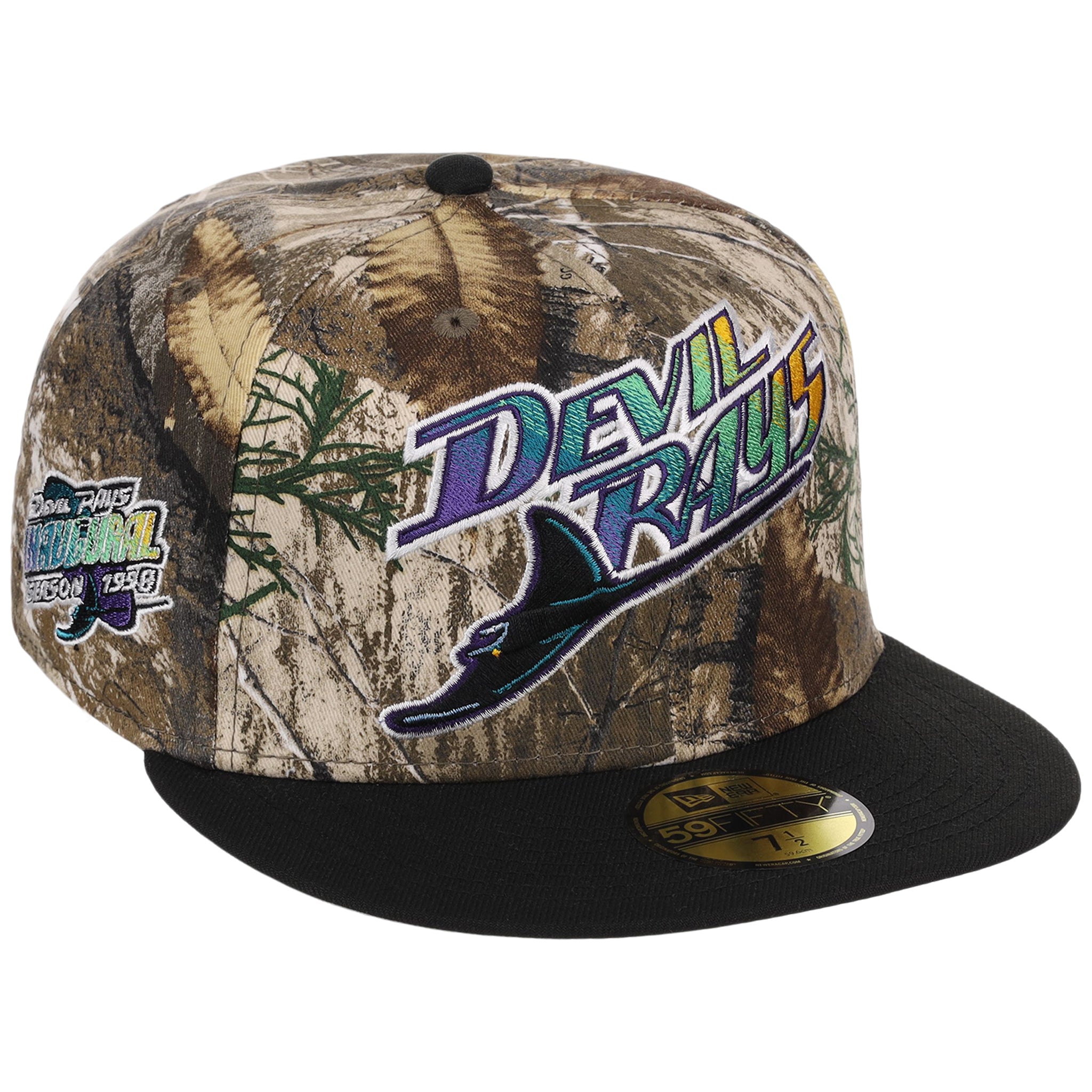 Tampa Bay Rays MLB Realtree OTC New Era 59FIFTY