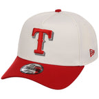 Texas Rangers MLB Chrome x Red FASHION CORE New Era 9FORTY A-Frame