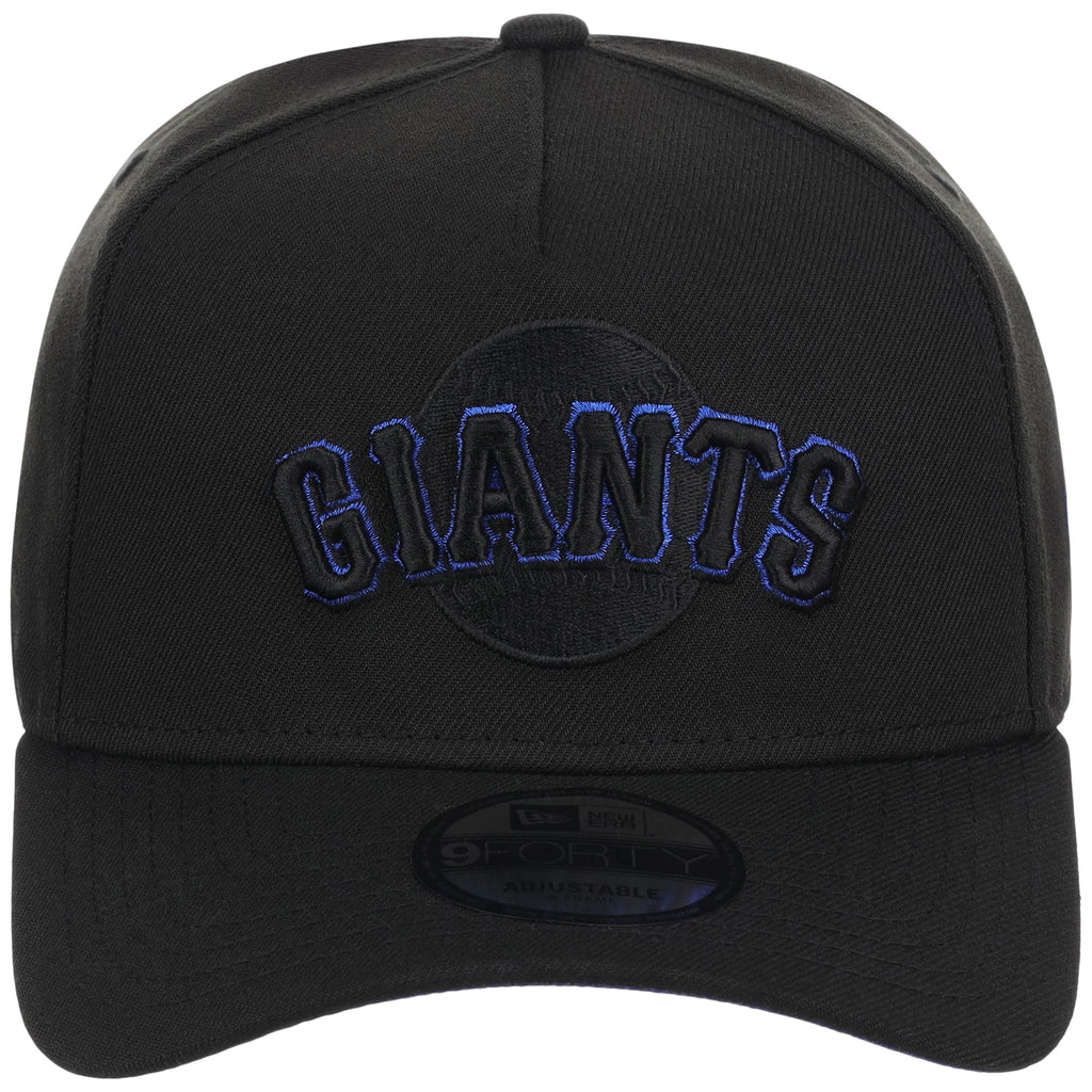 San Francisco Giants MLB Black x Royal FASHION CORE New Era 9FORTY A-Frame