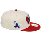 Los Angeles Dodgers Rose Script New Era 59FIFTY