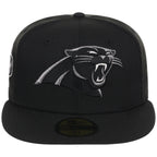 Carolina Panthers NFL Liquid Titanium New Era 59FIFTY