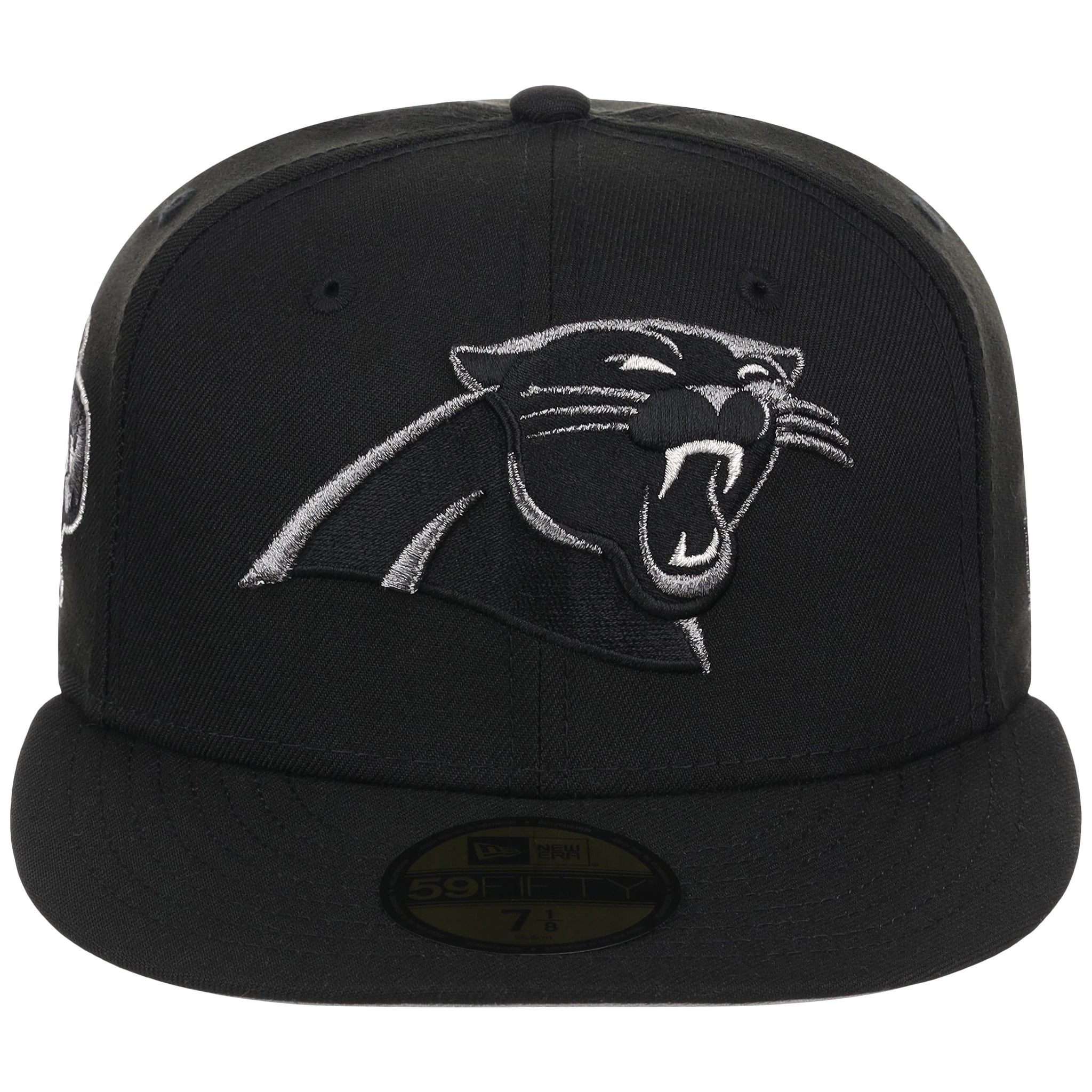 Carolina Panthers NFL Liquid Titanium New Era 59FIFTY