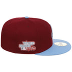 Philadelphia Phillies MLB Flipmode 2.0 New Era 59FIFTY (Cardinal/Sky/Gray)