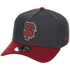 San Francisco Giants MLB Graphite x Cardinal FASHION CORE New Era 9FORTY A-Frame