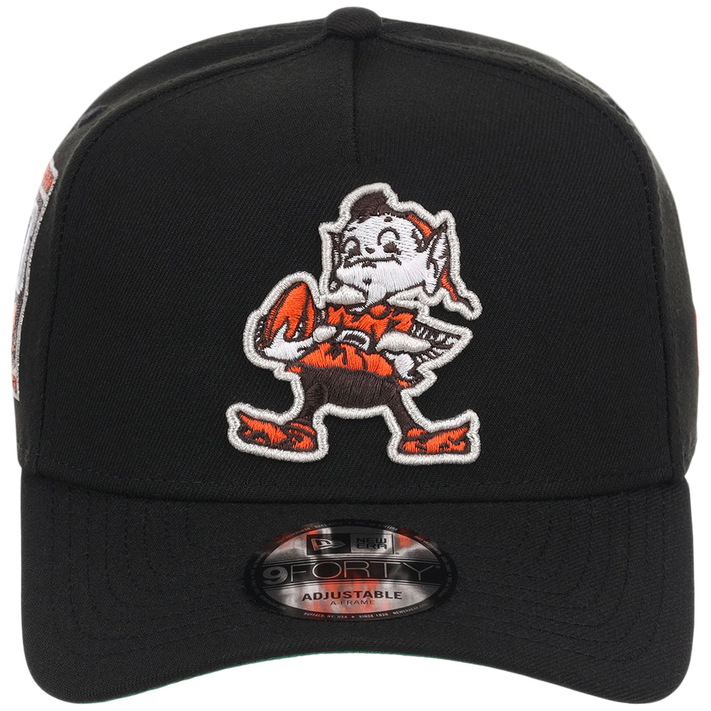 Cleveland Browns NFL Black Dome New Era 9FORTY A-Frame