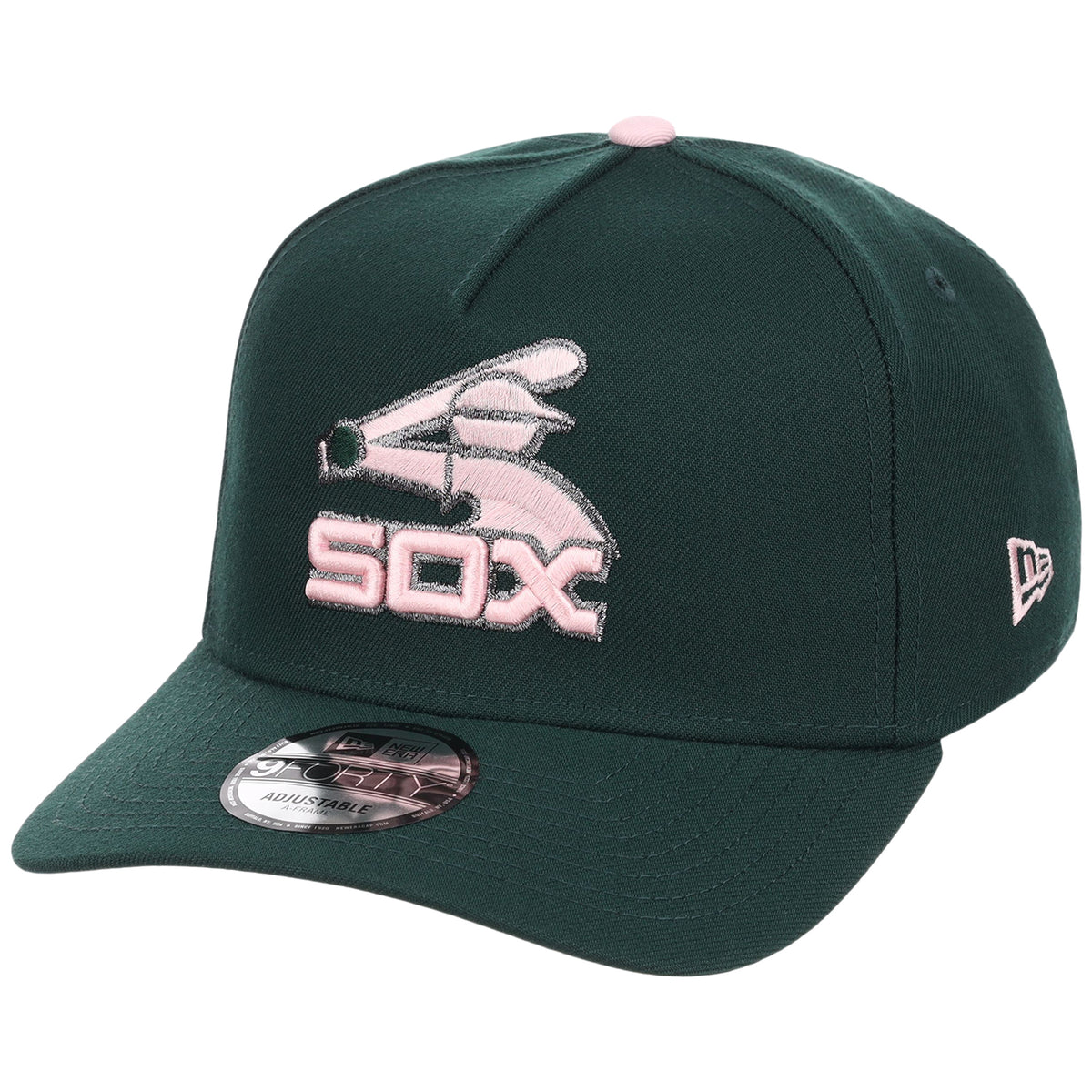 Chicago White Sox MLB Emerald Bloom New Era 9FORTY A-Frame