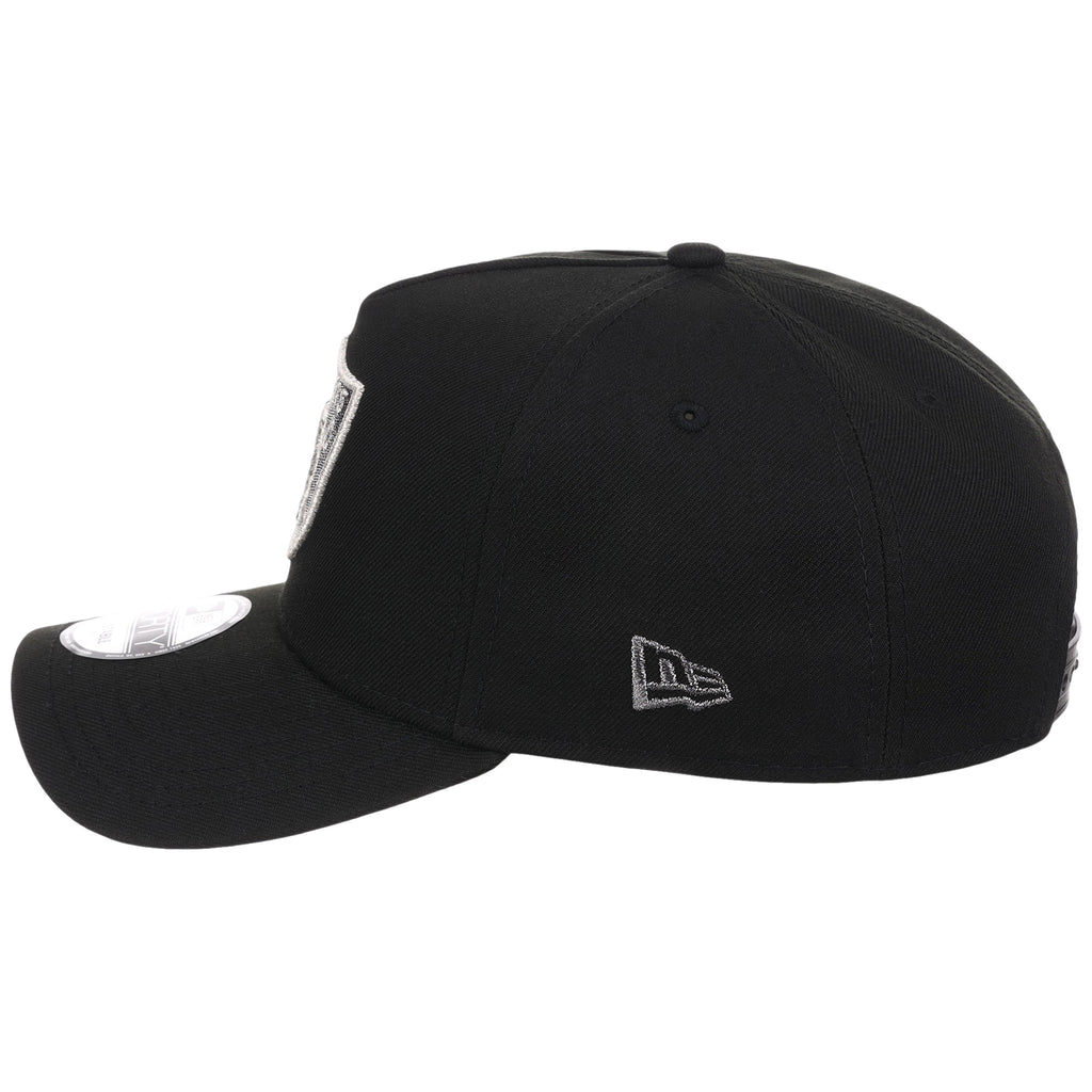 Las Vegas Raiders NFL Liquid Titanium New Era 9FORTY
