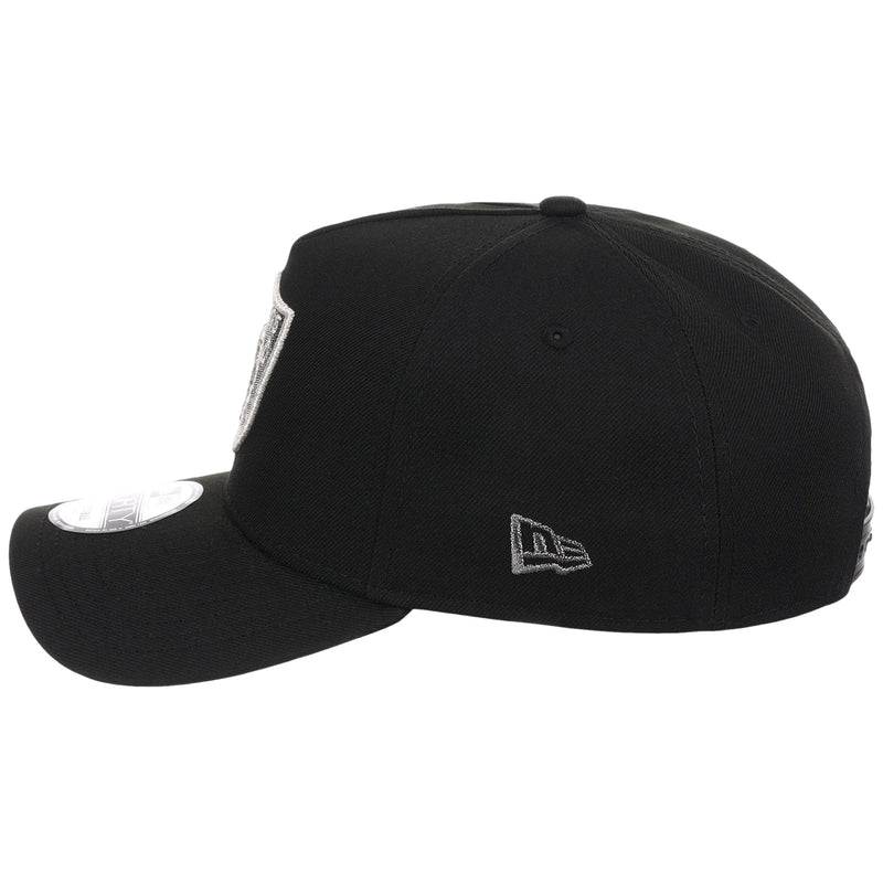 Las Vegas Raiders NFL Liquid Titanium New Era 9FORTY – LidsHatDrop