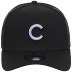 Chicago Cubs MLB Black x Lavender FASHION CORE New Era 9FORTY A-Frame