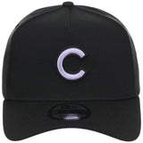 Chicago Cubs MLB Black x Lavender FASHION CORE New Era 9FORTY A-Frame