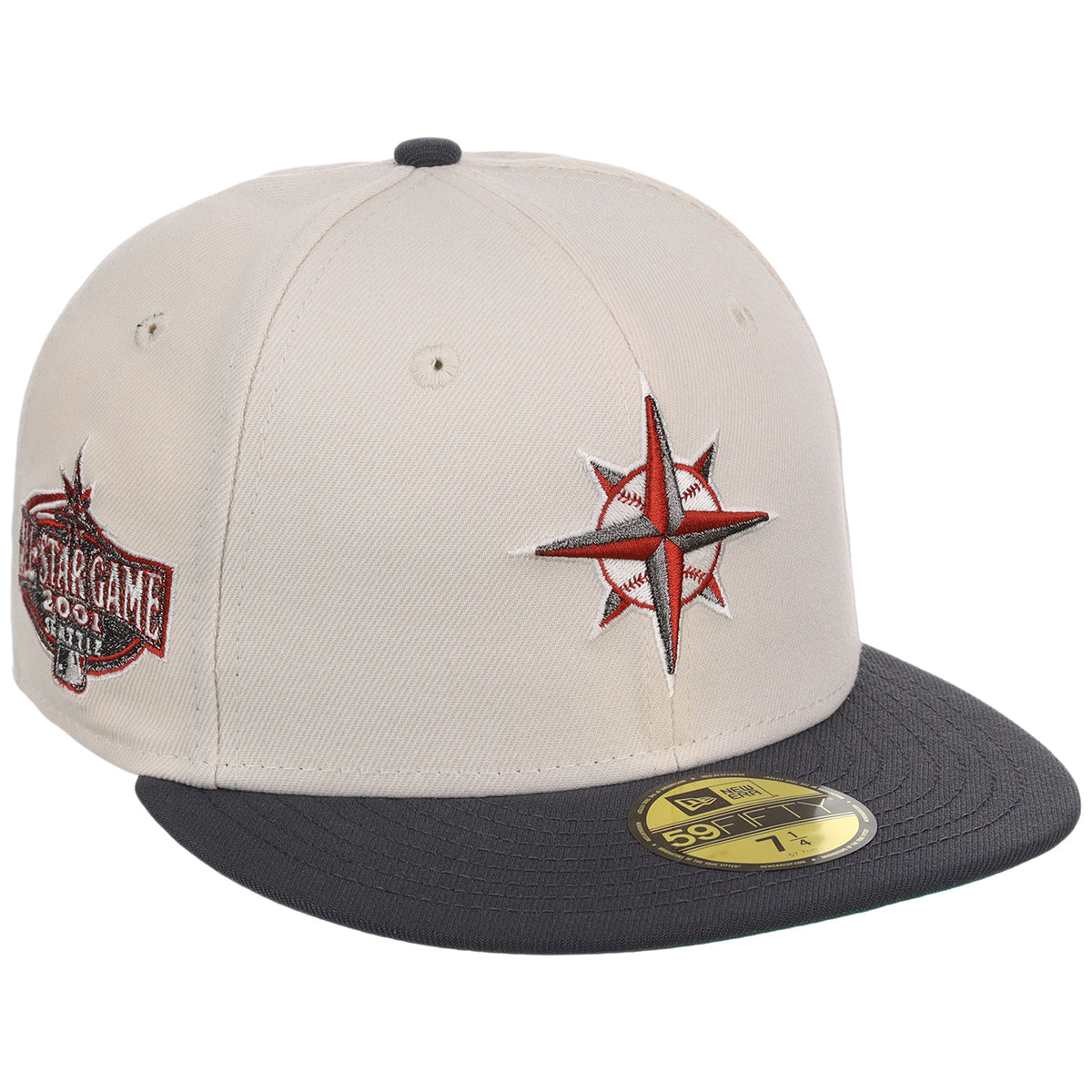 Seattle Mariners MLB Cream x Graphite New Era 59FIFTY – 1